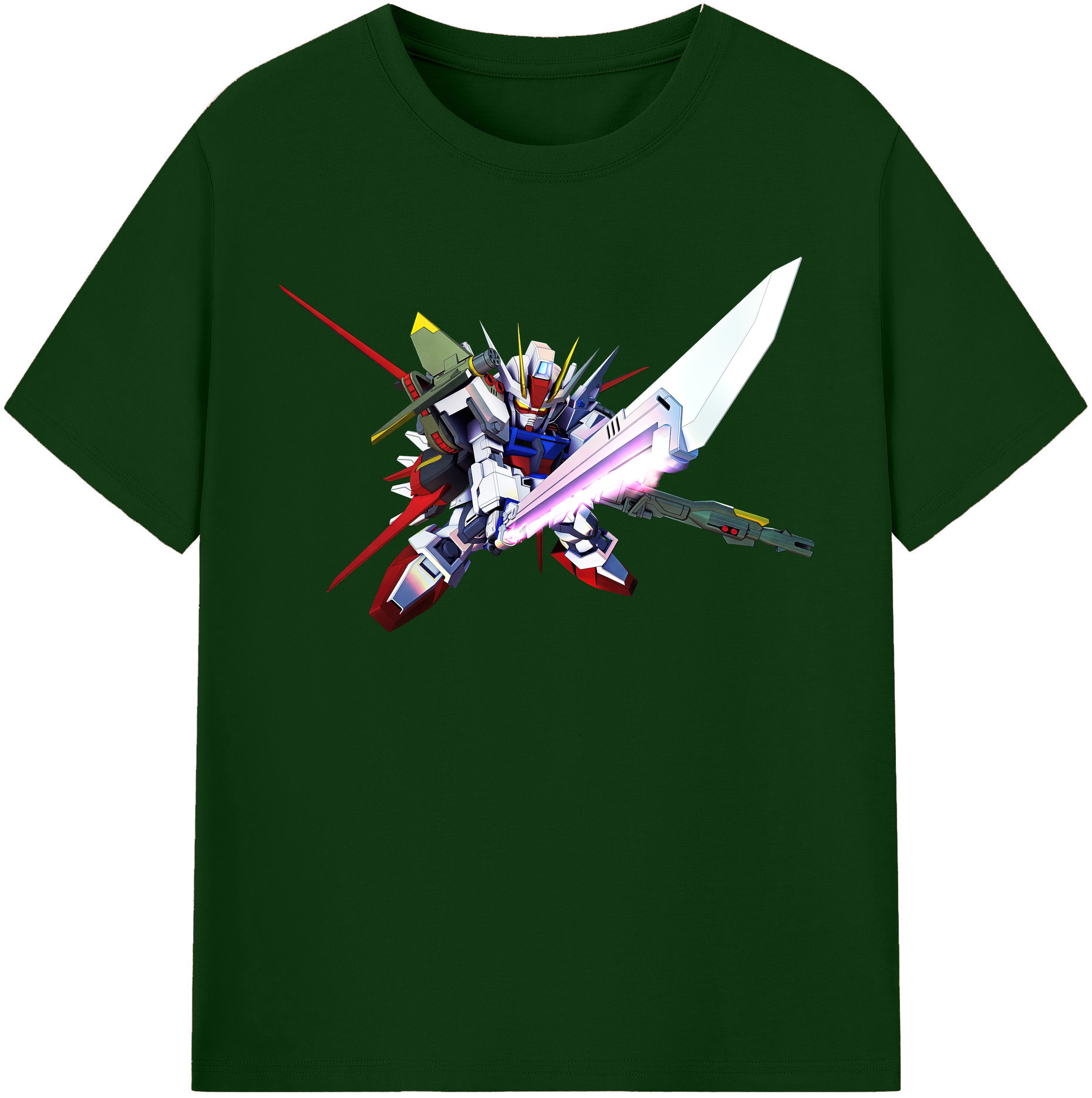 （画像用） 機動戦士ガンダム Mobile Suit Gundam 綿100％半袖Tシャツ（フロントプリント）